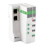 ELCO IP20 MODULAR I/O SYSTEM, FX20-GATEWAY MODULE, MODBUSTCP, 2XRJ45, MAX. 32 CASCADABLE MODULES, DIN 35 MM RAIL INSTALLATION, CURRENT PROTECTION